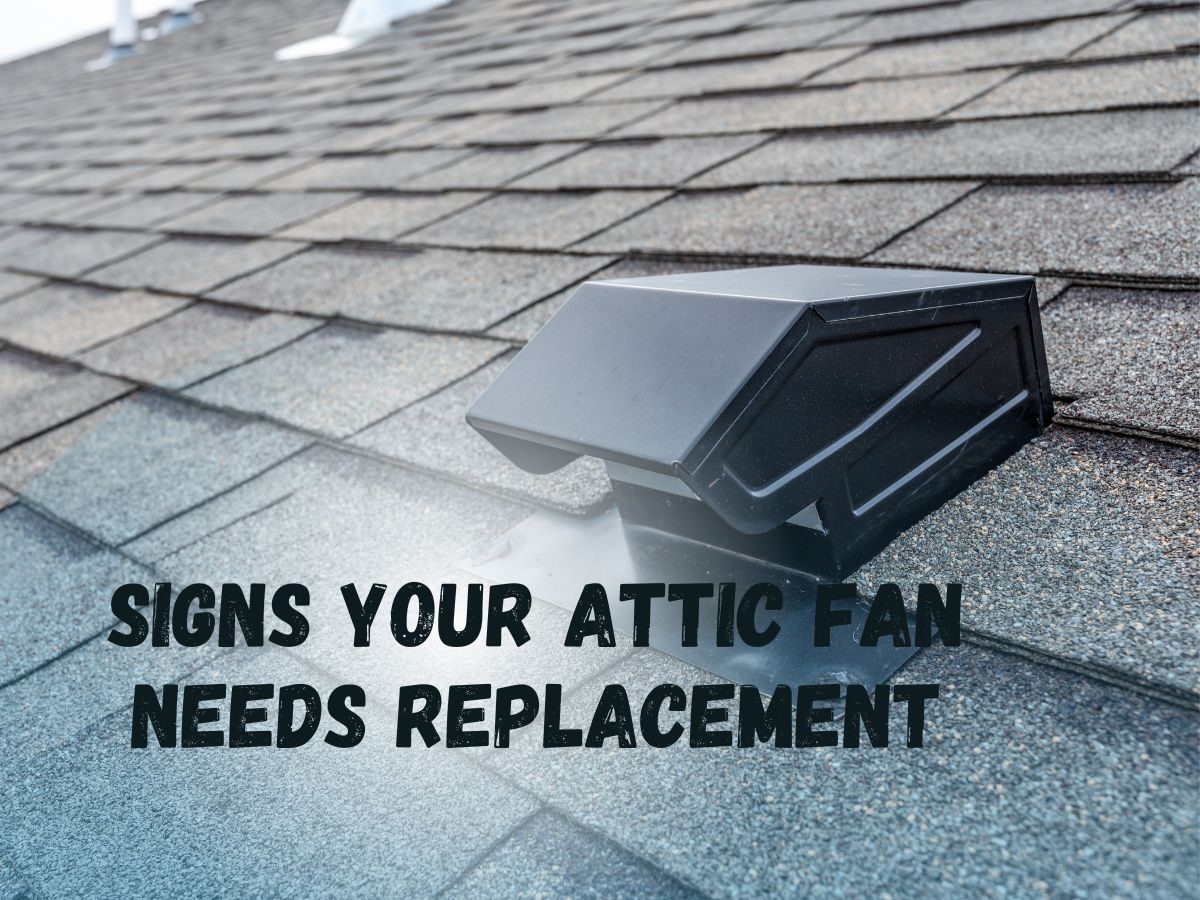 Signs Your Attic Fan Needs Replacement IBEX Roof