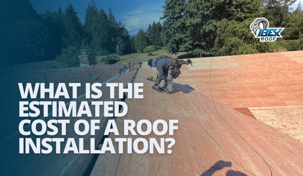 roof installation cost