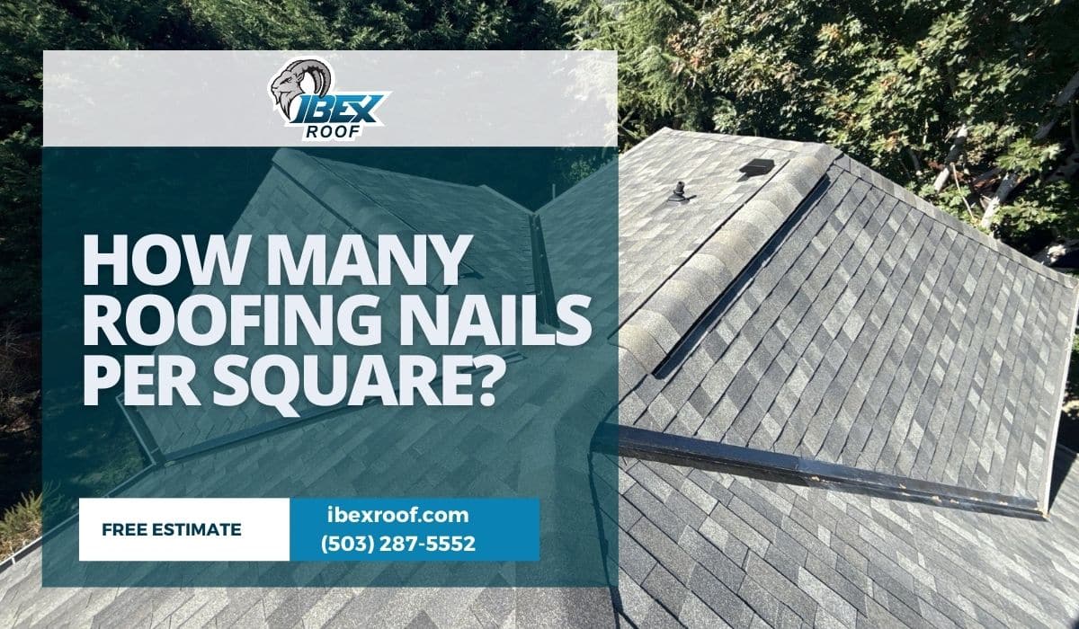 How Many Roofing Nails per Square? - IBEX Roof